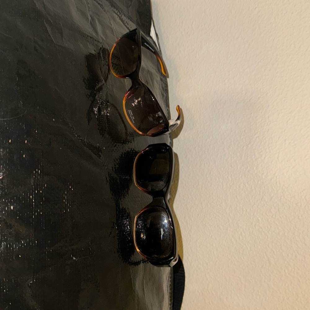 PAIR OF NEW DAY SUNGLASSES (BLACK AND BROWN)